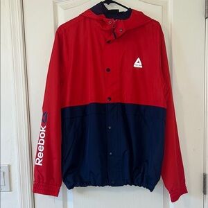 Reebok Men's Red and Blue Jacket Brand New